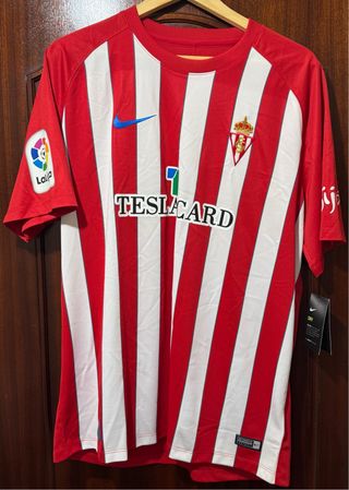 Camiseta Sporting Gijón Original Y Nueva 