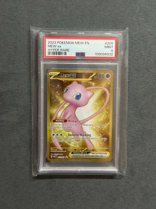 Carta Pokémon Mew EX Hyper Rare PSA 9