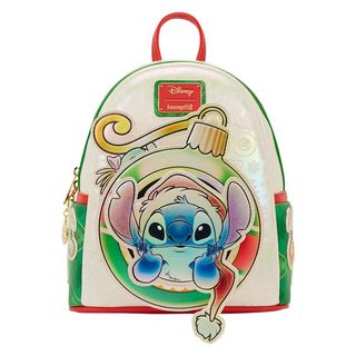 Loungefly Stitch Scrump Navidad Mini Mochila Bolso
