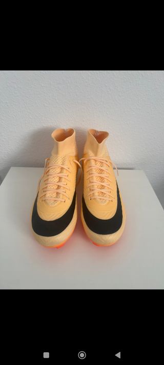 Botas de fútbol Nike Talla 41 Naranja/Negro