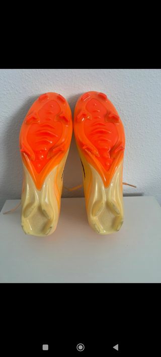 Botas de fútbol Nike Talla 41 Naranja/Negro