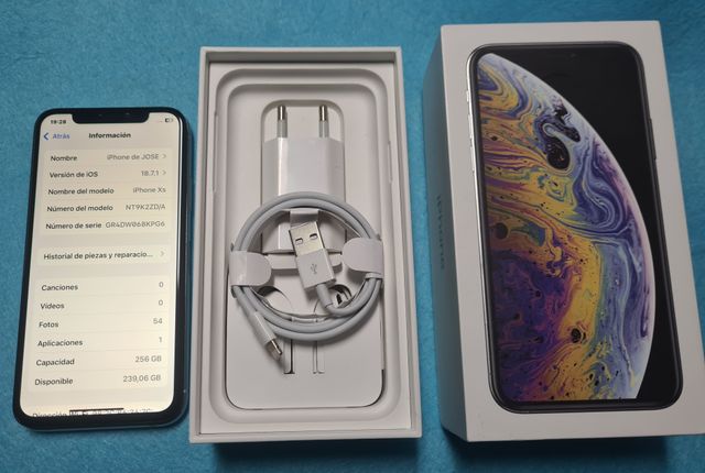 iPhone XS 256GB Plata