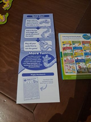 Juego de mesa Wiggly Words Orchard Toys