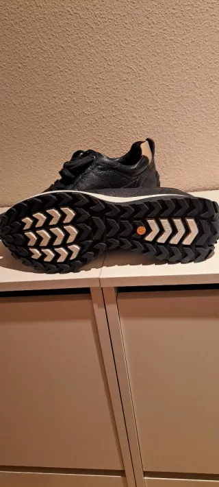 Zapatillas Pedro del Hierro Piel Azul/Blanco