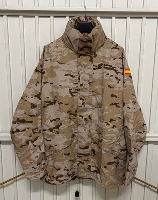 Chaquetón intemperie pixelado árido T-M/L 