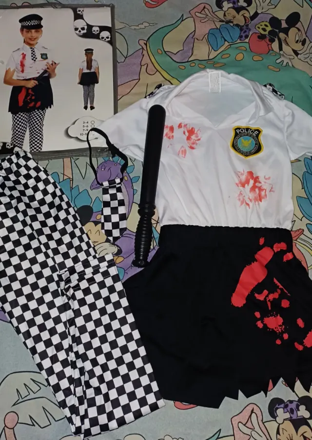 Disfraz Policía Zombie Infantil