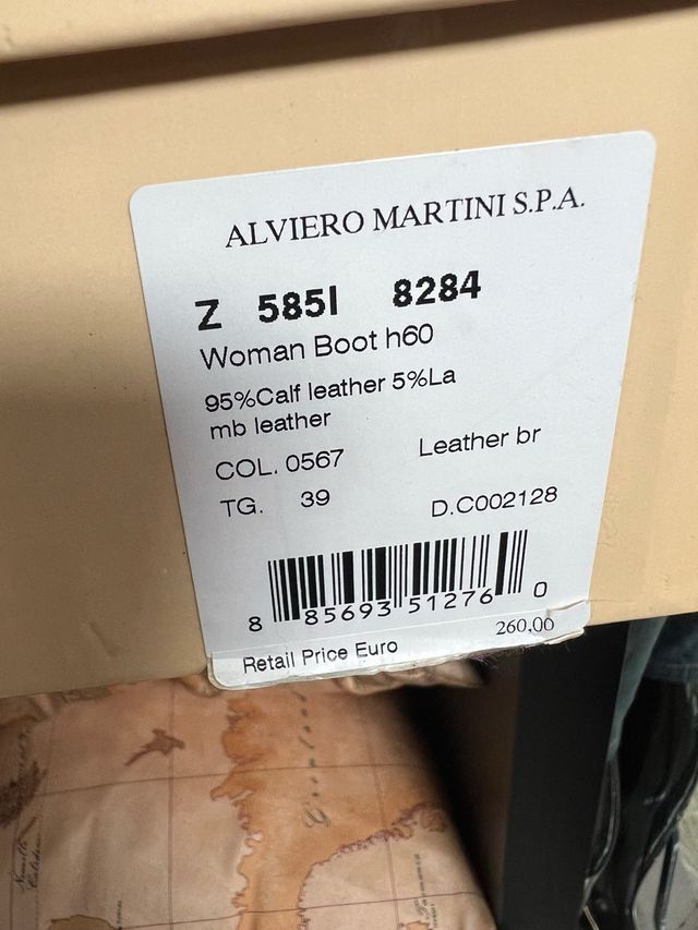 Stivali Alviero Martini donna marrone