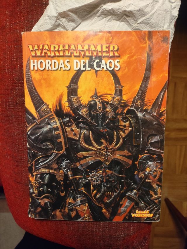Libro WARHAMMER HORDAS DEL CAOS