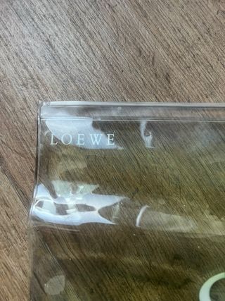 Bolsa Loewe Perfumes Transparente