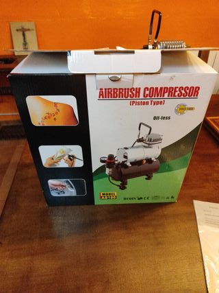 Compresor Aerógrafo WANQ AS186