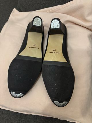 Zapatos de baile español negros T.39. Usados 1 h