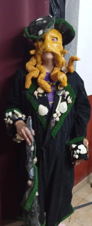 Disfraz Pirata David Jones Talla Única