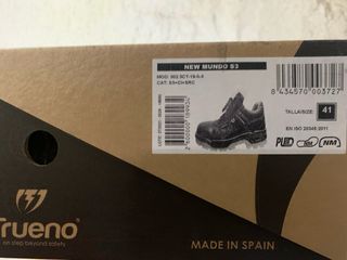 Botas de seguridad Trueno Talla 41