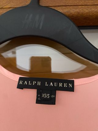 Camisón Ralph Lauren Rosa Seda