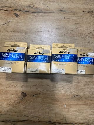 9 hilos pesca Berkley Vanish Transition