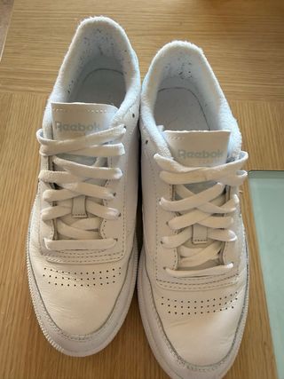 Zapatillas Reebok Club C 85 Mujer Blancas