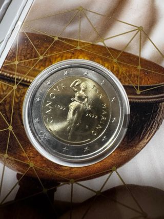 2€ San Marino 2022 Antonio Canova UNC