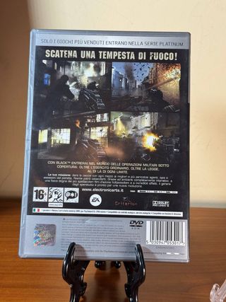 Black Gioco per Console PlayStation 2 PS2 Pal 