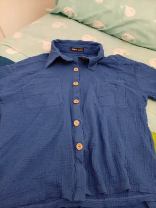 Conjunto azul de dos piezas