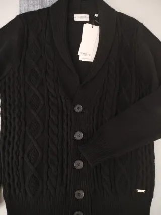Cardigan uomo Markup nero