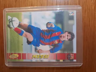 Cromo Messi rookie 71 bis Megacracks 04/05