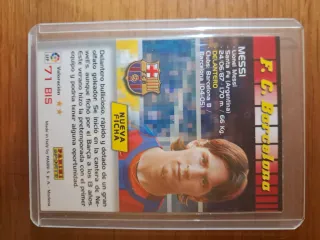 Cromo Messi rookie 71 bis Megacracks 04/05