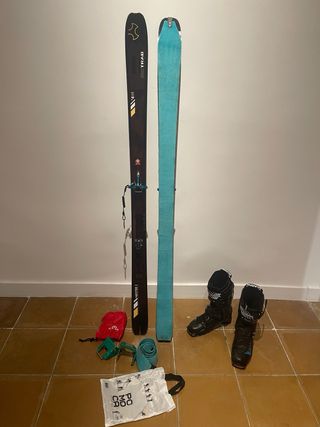 Equipo esquí travesía Scarpa