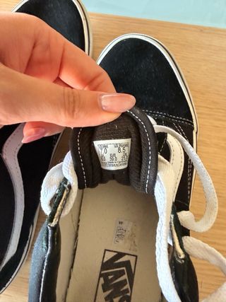 Zapatillas Vans Old Skool Mujer B&W