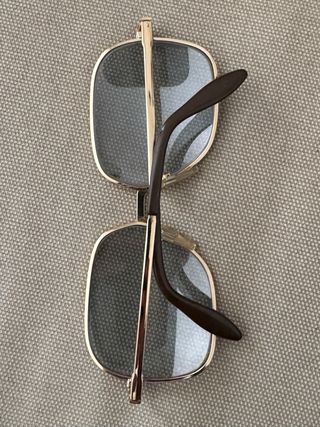 Strahlen Montatura Occhiali Vintage Unisex Oro
