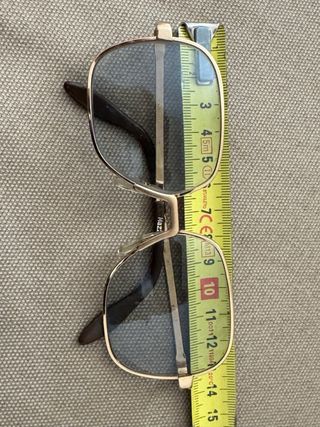 Strahlen Montatura Occhiali Vintage Unisex Oro