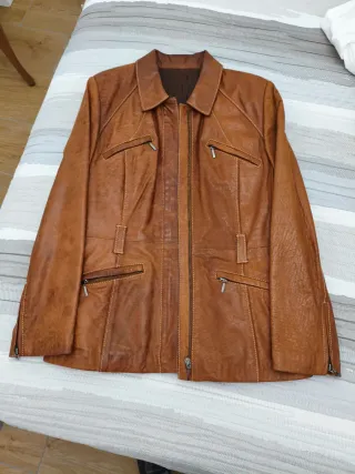 Chaqueta Piel Ovino Talla 44 Hecha en Esp