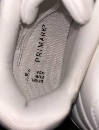 Zapatos blancos de plataforma