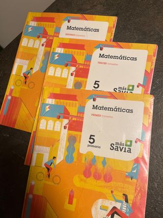 Matemáticas. 5 Primaria. Más Savia