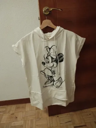 Camiseta con capucha Minnie Mouse Talla Única