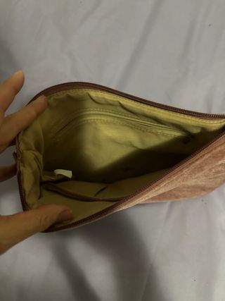 Bolso de mano terciopelo con estrella