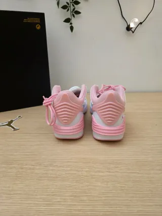 Jordan Max Aura 5 Donna Rosa Bianco