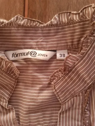Camisa FORMUL@ JOVEN rayas mujer talla 38