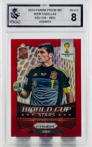 Cromo Iker Casillas 2014 Panini Prizm WC MGC 8