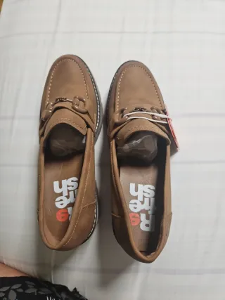 Mocasines Refresch Marrón Mujer Talla 40