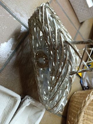 Solo Hoy Cestas de mimbre y tela