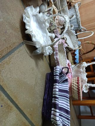 Solo Hoy Cestas de mimbre y tela