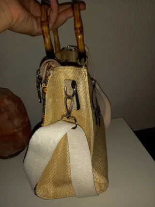 Bolso vintage chic floral