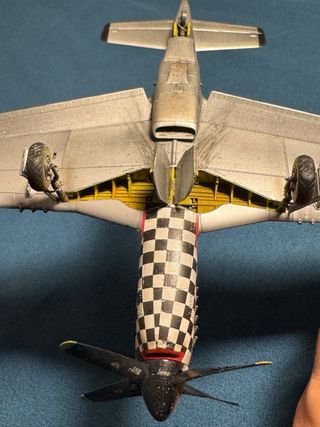 Maqueta Mustang P-51D 1:48 Eduard