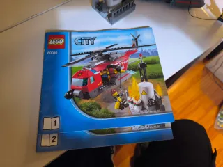 Lego Helicóptero Bomberos 60010