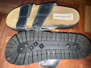 Sandalias Stradivarius Plateadas Talla 38