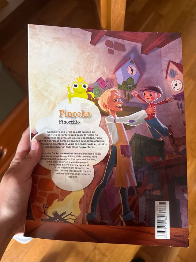 Pinocho español-inglés