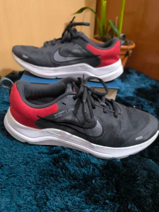 Zapatillas Nike Running Gris y Rojo