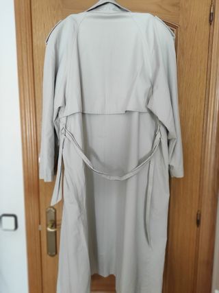 Gabardina Vintage Beige y Multicolor
