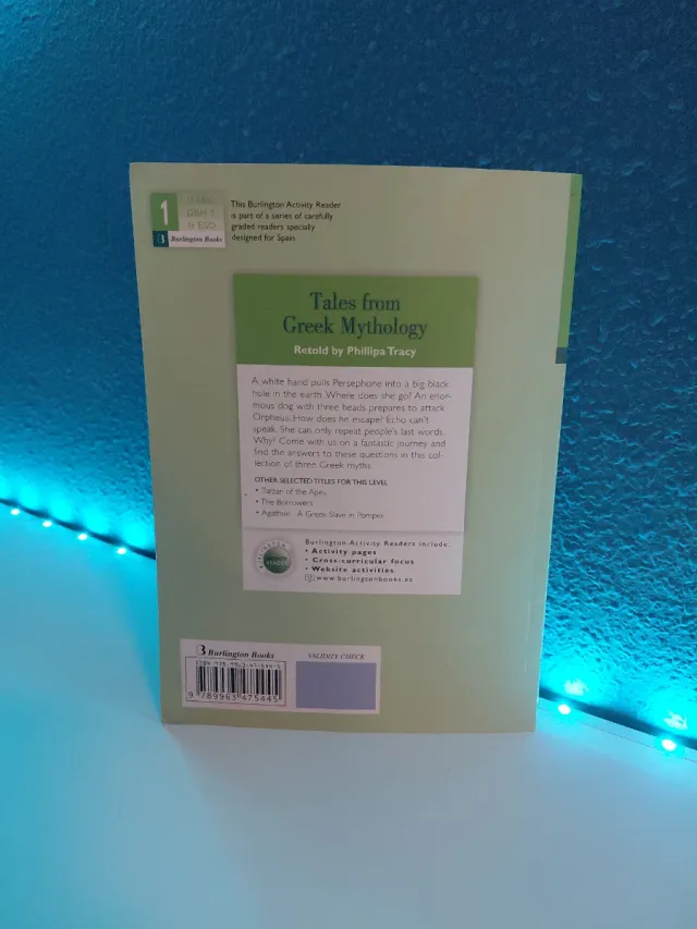 TALES FROM GREEK MYTHOLOGY 1§ESO BRN