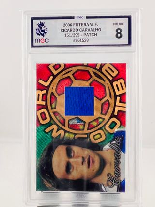 Ricardo Carvalho 2006 Futera MGC 8 Patch
